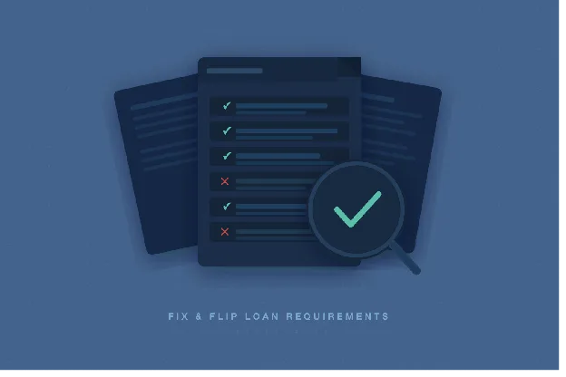 Illustration of a loan requirements checklist with a checkmark