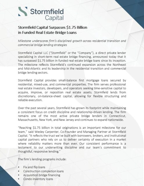 Stormfield_Capital_Surpasses_1.75_Billion_in_Funded_Real_Estate_Bridge_Loans
